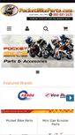 Mobile Screenshot of pocketbikeparts.com